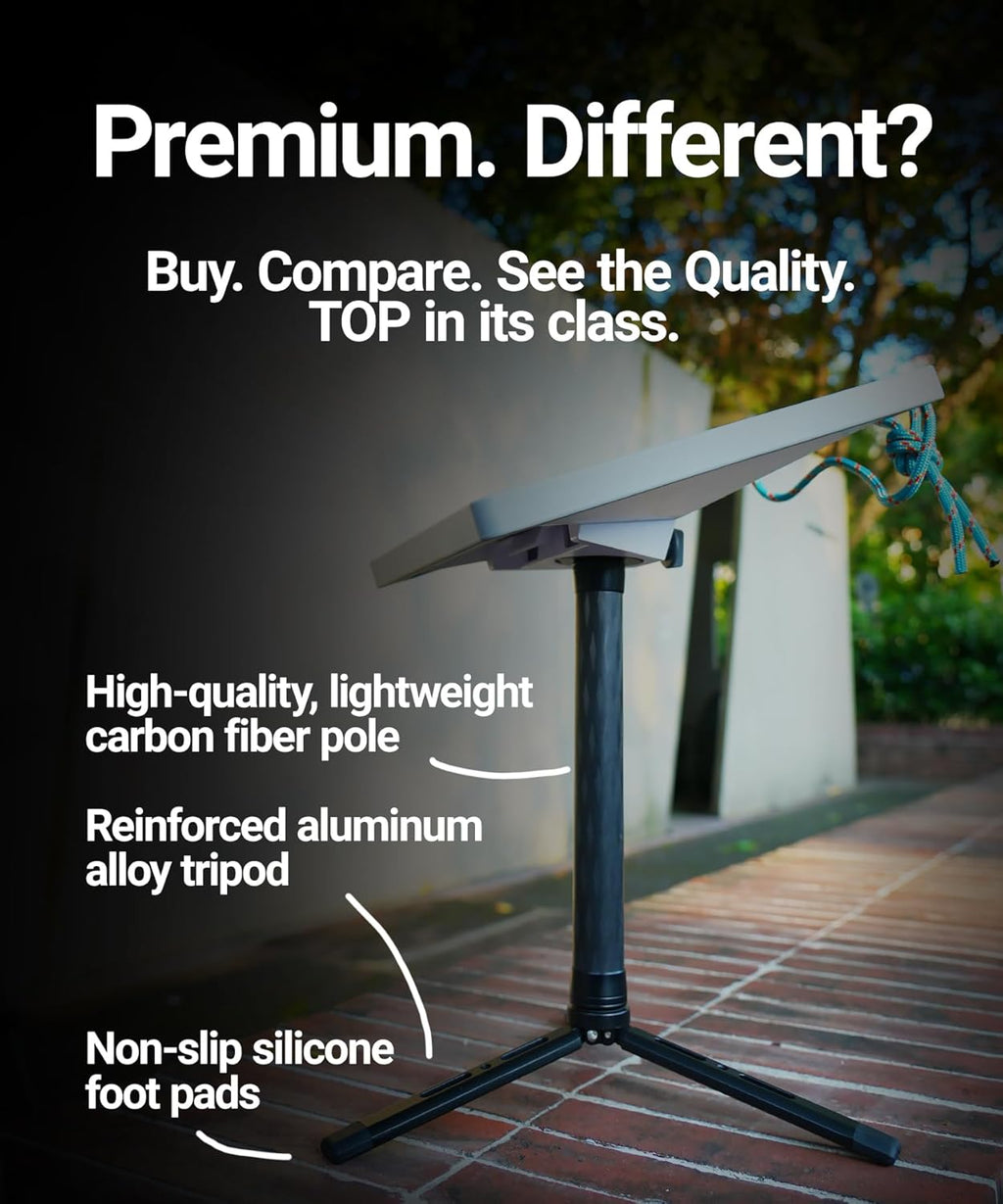 ORLN'K Portable Carbon Fiber Tripod with Aluminum Adapter for Starlink Mini SM03-T2