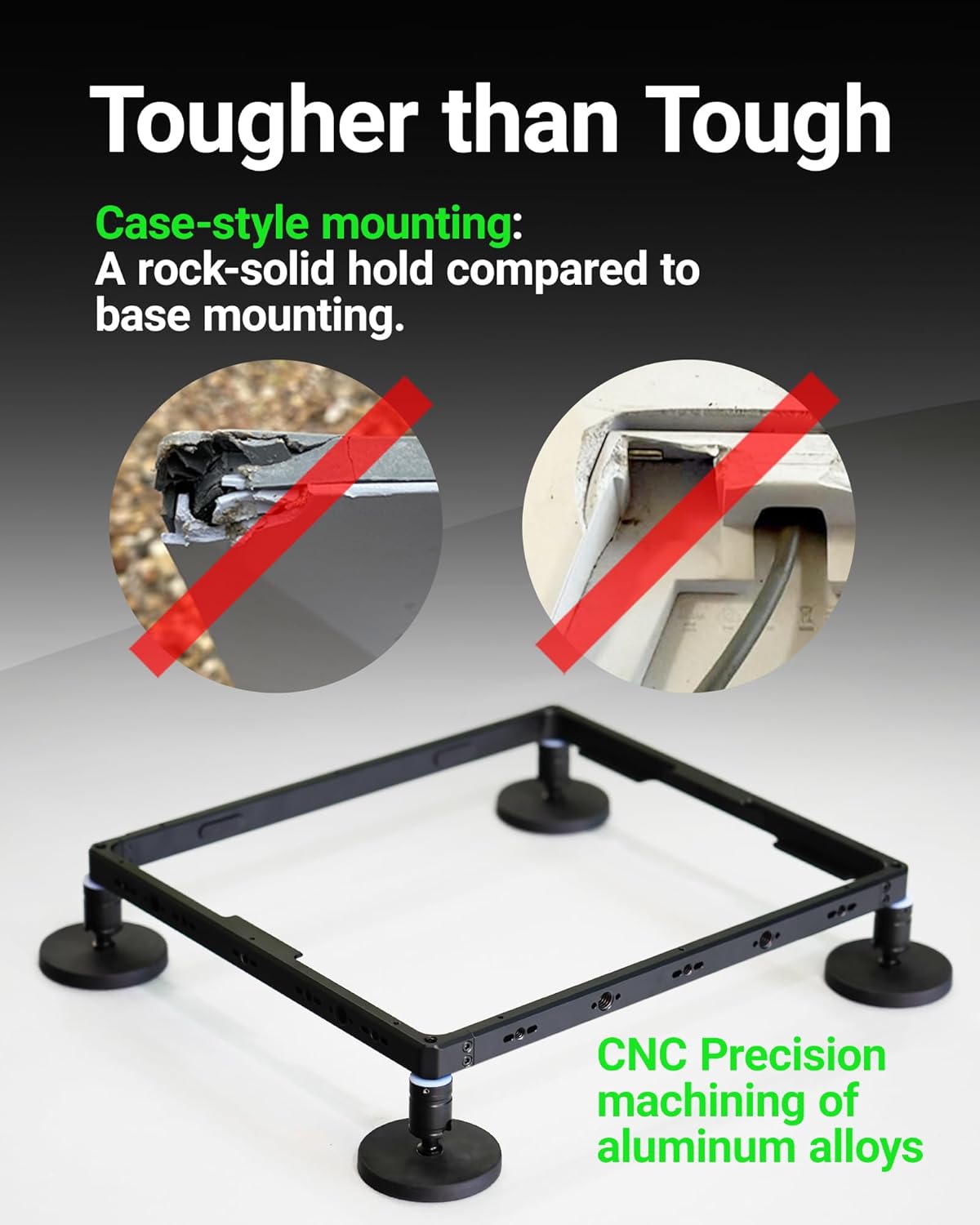 ORLN'K S1 Hard Protective Case/Magnetic/Suction Cup Roof Mounting Kit for Starlink Mini