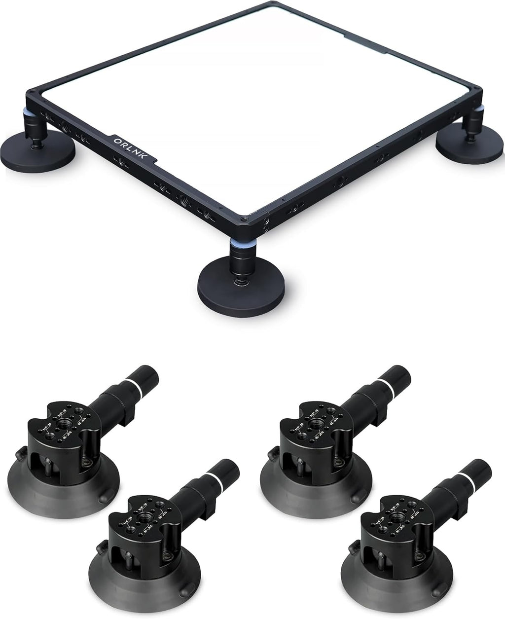 ORLN'K S1 Hard Protective Case/Magnetic/Suction Cup Roof Mounting Kit for Starlink Mini