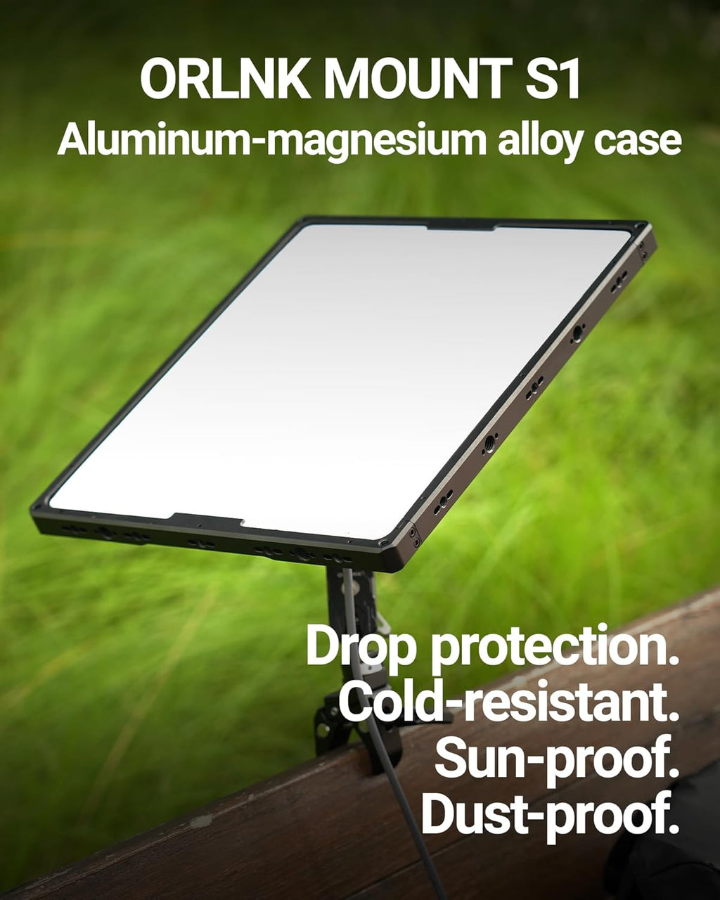 ORLN'K S1 Hard Protective Case/Magnetic/Suction Cup Roof Mounting Kit for Starlink Mini