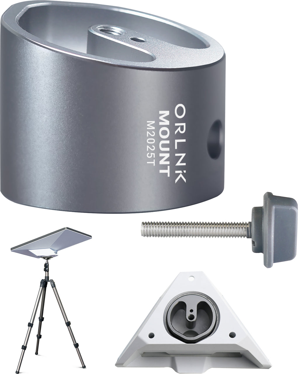 ORLN'K M2025T Tripod Adapter Mount for Starlink Mini (2025 New Verison Pipe Adapter)