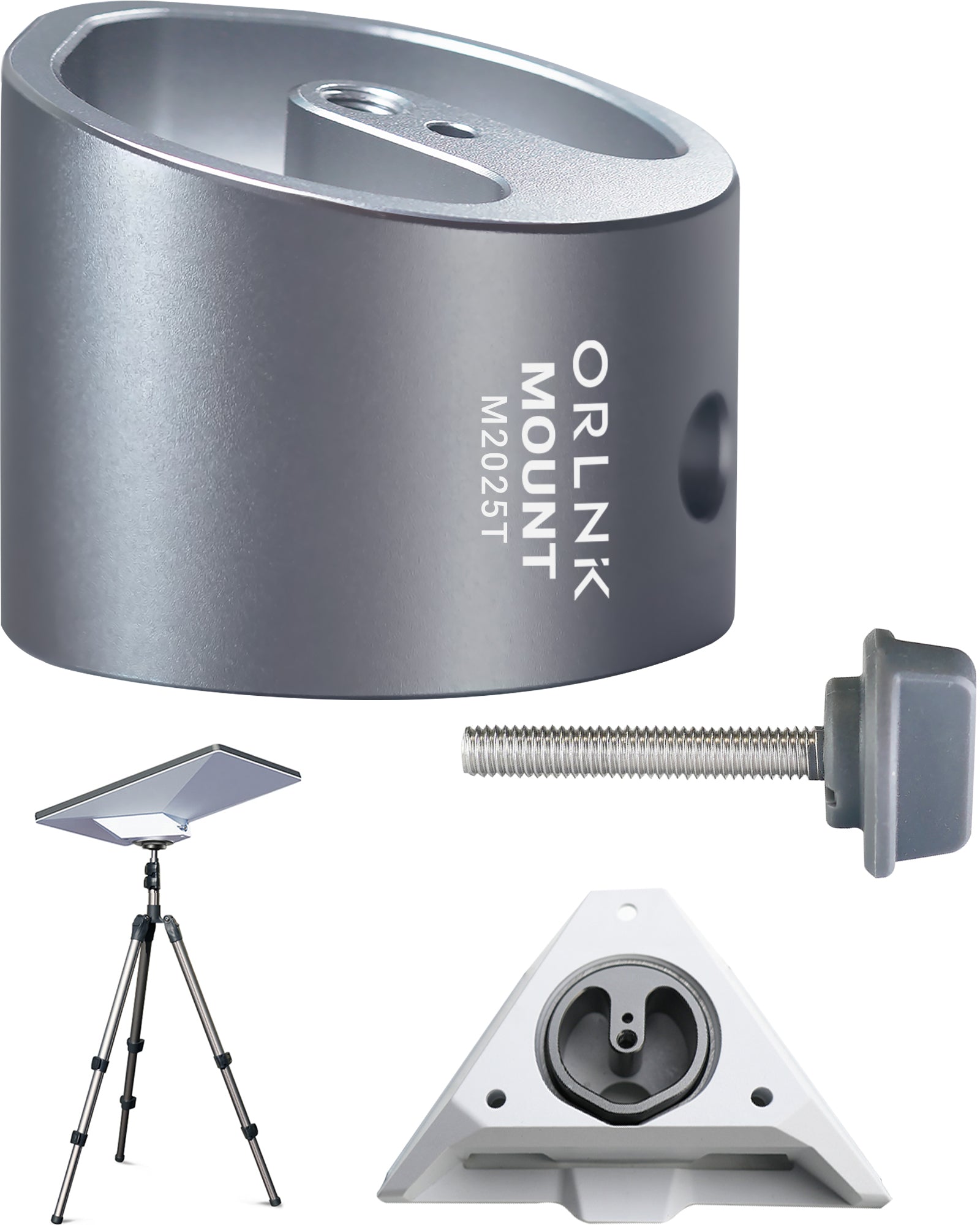 ORLN'K M2025T Tripod Adapter Mount for Starlink Mini (2025 New Verison Pipe Adapter)