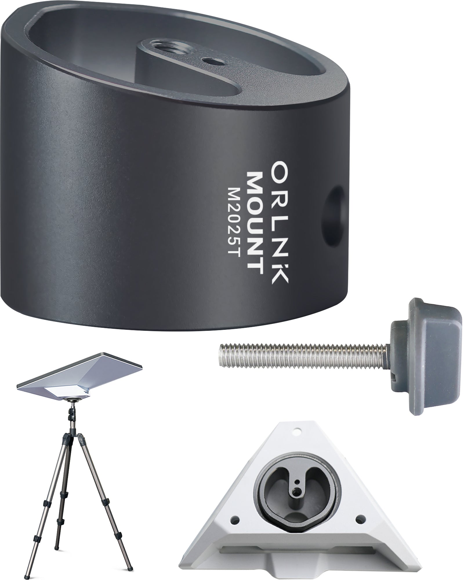 ORLN'K M2025T Tripod Adapter Mount for Starlink Mini (2025 New Verison Pipe Adapter)